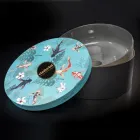 Round Grey Clay Washbasin Made in Italy - Tatiana Viadurini