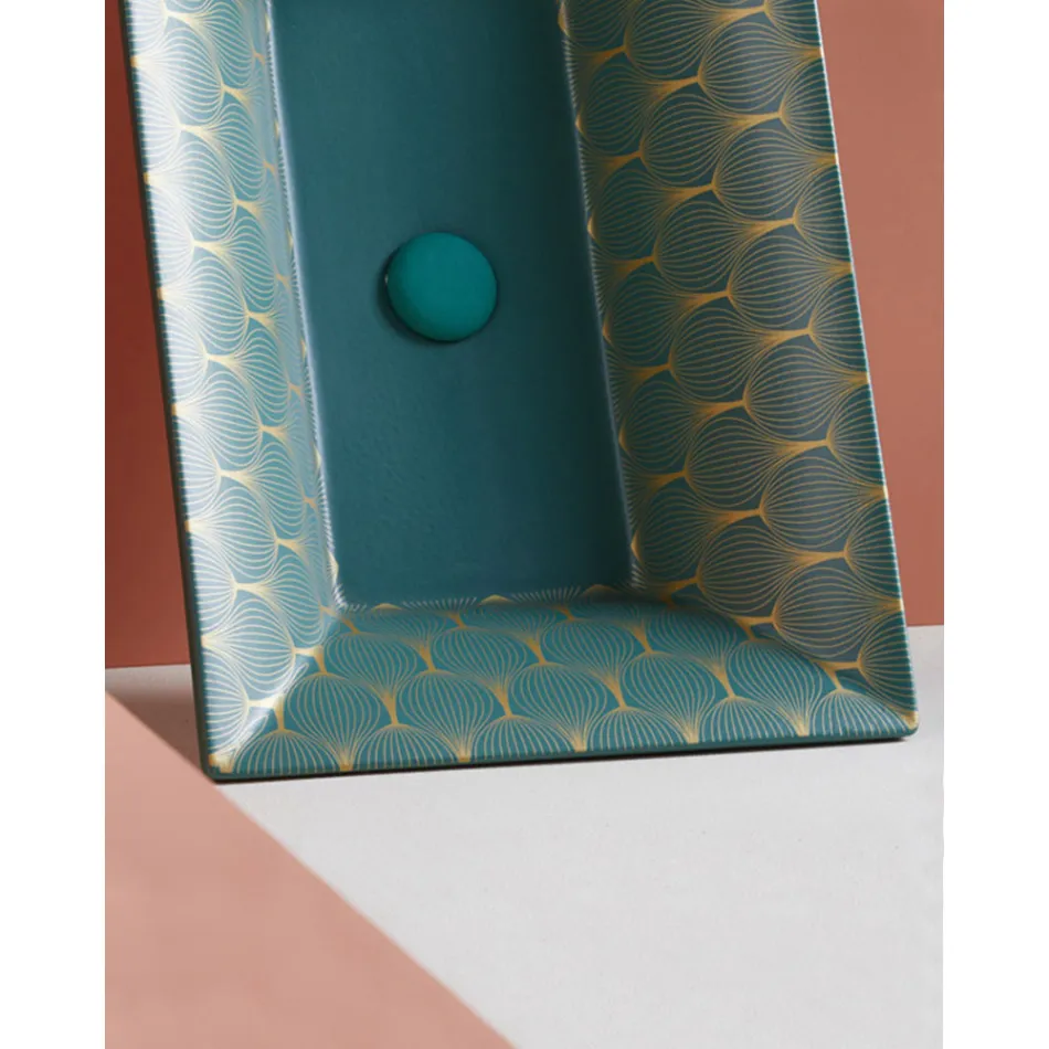 Semi-recessed washbasin in Fire Clay of Different Finishes Made in Italy - Ultima Viadurini