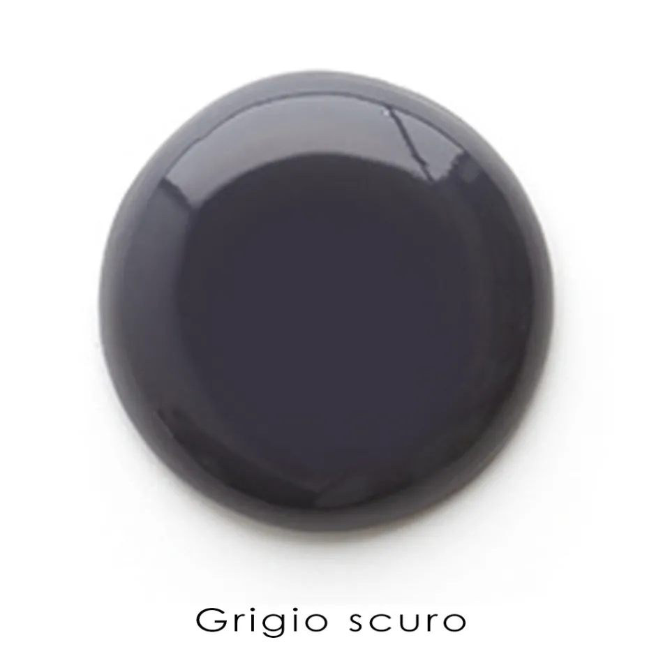 Angular Wall-hung Washbasin in White and Colored Ceramic 42 cm - Angelino Viadurini