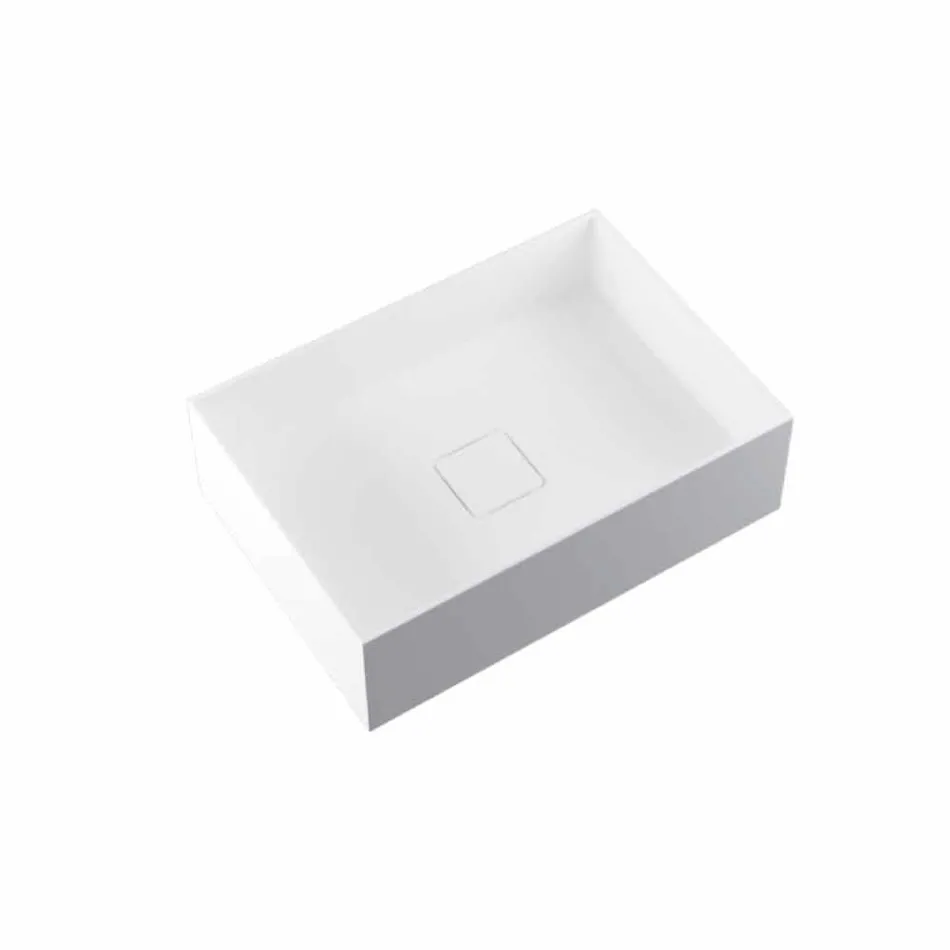 Modern design sink counter made in Italy, Lavis Viadurini