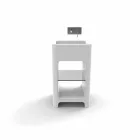 Modern monobloc freestanding sink made in Italy, Tufino Viadurini