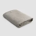 Double fitted sheets in Black Linen, Butter or Old Chalk - Fiumano Viadurini