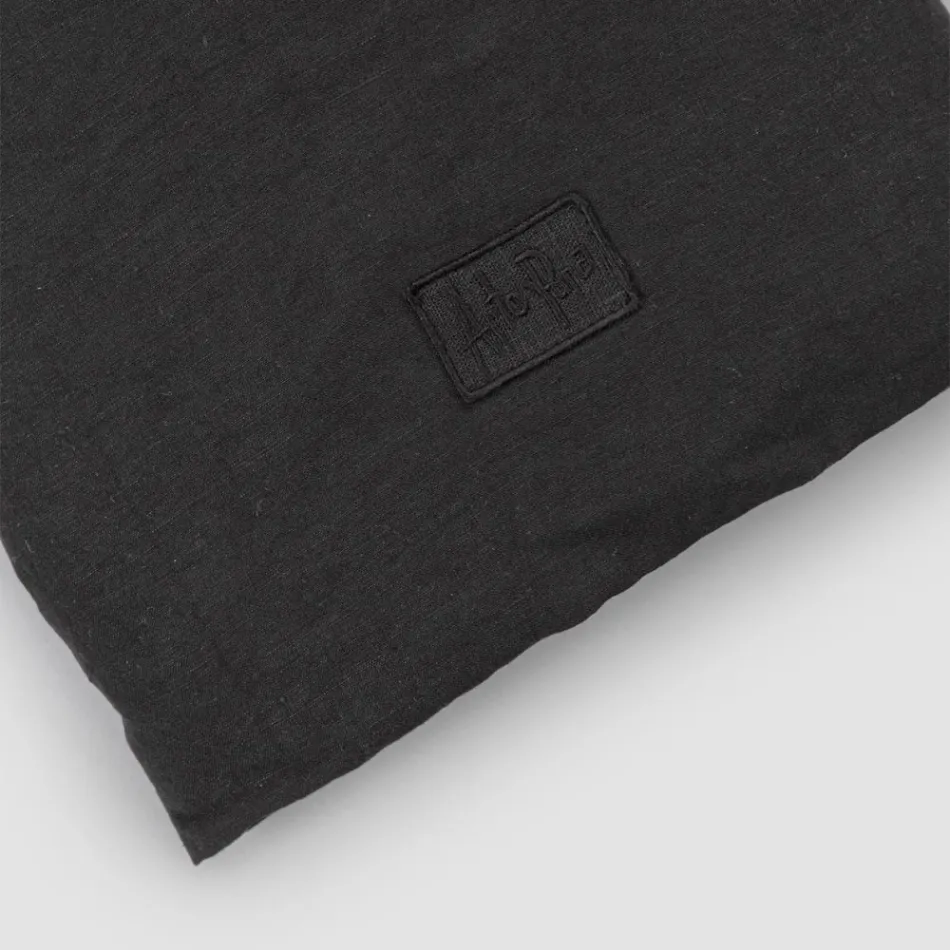 Double fitted sheets in Black Linen, Butter or Old Chalk - Fiumano Viadurini