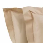 Solid Colour Sheets Complete in Cotton Satin for Double Bed - Hibiscus Viadurini