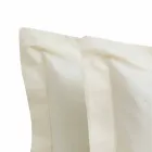 Solid Colour Sheets Complete in Cotton Satin for Double Bed - Hibiscus Viadurini