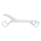 Solaya 194x65 cm Outdoor Sun Lounger in Aluminum and Textilene Viadurini