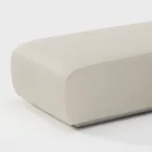 Outdoor Sunbed with Padding in Draining Rubber Made in Italy - Bahias Viadurini