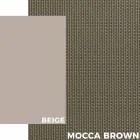 Outdoor Sunbed in Aluminium with Wheels and Armrests Modern Design - Carmine Viadurini