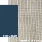 Outdoor Sunbed in Aluminium with Wheels and Armrests Modern Design - Carmine Viadurini