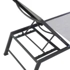 Outdoor Lounger in Aluminium with Different Finishes - Sheet Viadurini