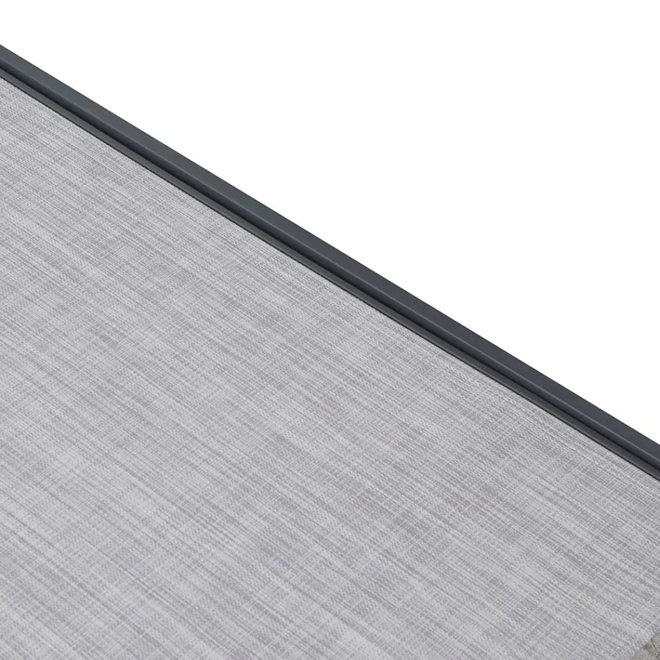 Outdoor Lounger in Aluminium with Different Finishes - Sheet Viadurini