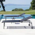 Stackable Garden Cot in Steel Made in Italy 2 Pieces - Arwen Viadurini