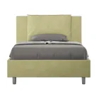 120x200 cm Bed Headboard with Microfiber Cushions Made in Italy - Olympics Viadurini