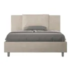 140x200 cm Bed Headboard with Microfiber Cushions Made in Italy - Olympics Viadurini