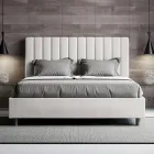 160x200 cm Bed Headboard with Symmetrical Vertical Lines Made in Italy - Guanto Viadurini