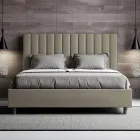 160x200 cm Bed Headboard with Symmetrical Vertical Lines Made in Italy - Guanto Viadurini