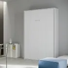 Queen Size Bed with Vertical Foldaway in Different Finishes - Magicompare Viadurini