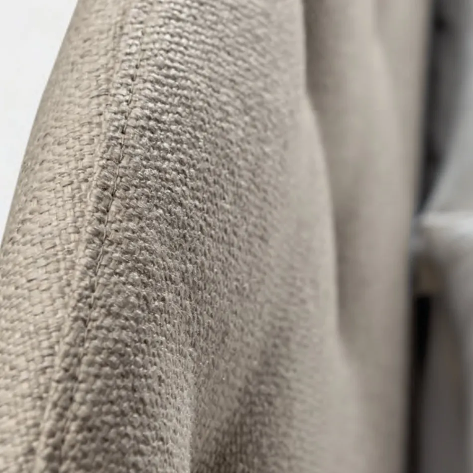 Double Bed 160x190 with Curved Queues and Buttons Made in Italy - Oriente Viadurini