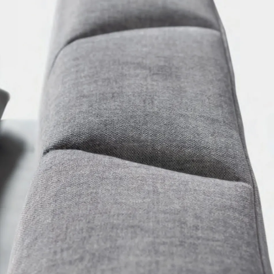 Double Bed 160x190 with Quilting of Cross Curves - Sunflower Viadurini