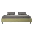 Double Bed 190x200 cm Covered in Microfiber Made in Italy - Athlete Viadurini