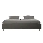 Double Bed 200x200 cm Covered in Microfiber Made in Italy - Athlete Viadurini