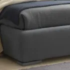 Double bed with storage unit, contemporary design Iorca Bolzan Viadurini