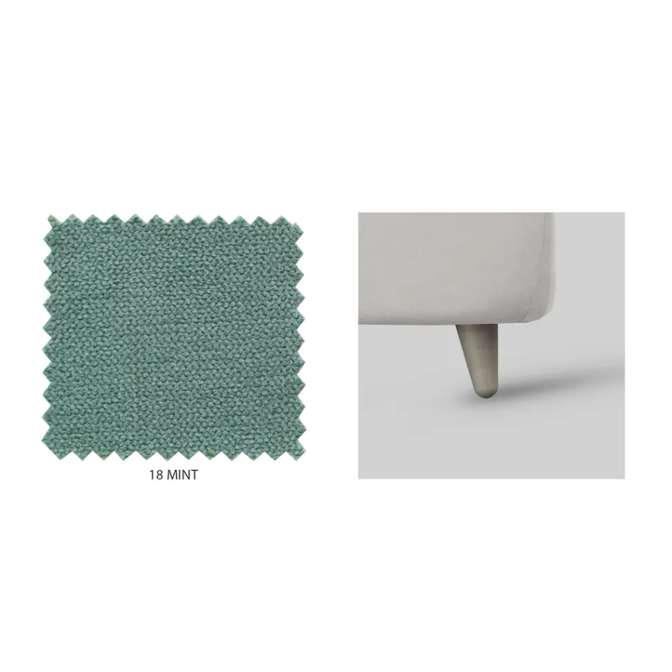 Double Bed with Optional Storage Made in Italy - Ciccio Viadurini