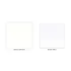 Double bed with matching footboard, mattress and 2 bedside tables - Nebbia Viadurini