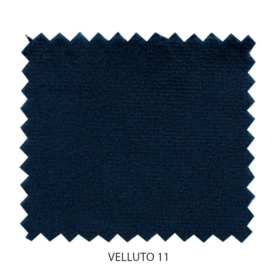 Double bed with iron headboard, 2 bedside tables and mattress - Design Viadurini