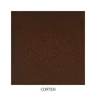 Double bed with solid iron headboard Made in Italy - Nebbia Viadurini