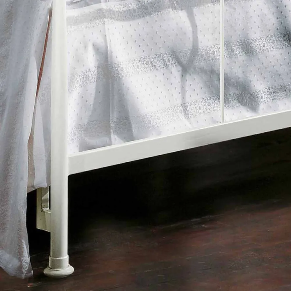 Bed design-forged wrought iron hand Sydney Viadurini