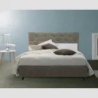 Luxury Upholstered Double Bed with Storage Box Made in Italy – Torn Viadurini