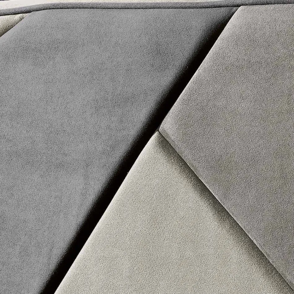 Upholstered double bed with lifting container 160x190 / 200cm Mia Viadurini