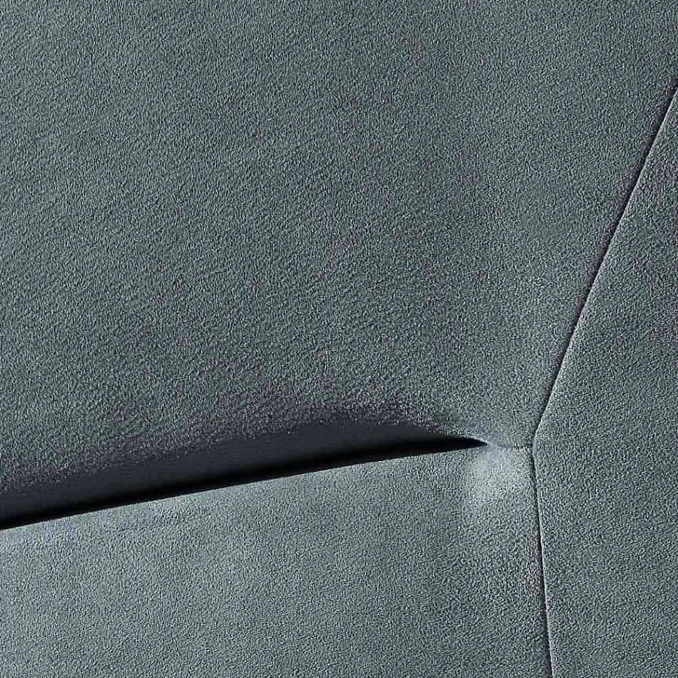 Modern upholstered double bed with 160x190 / 200cm Sun box Viadurini