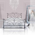 Wrought-iron double bed Febo