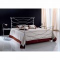 Wrought-iron double bed Idra