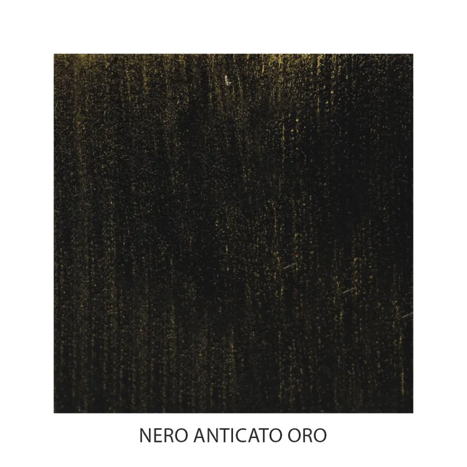 Double Bed in Iron and Real Leather, 2 Bedside Tables and Mattress - Reasons Viadurini