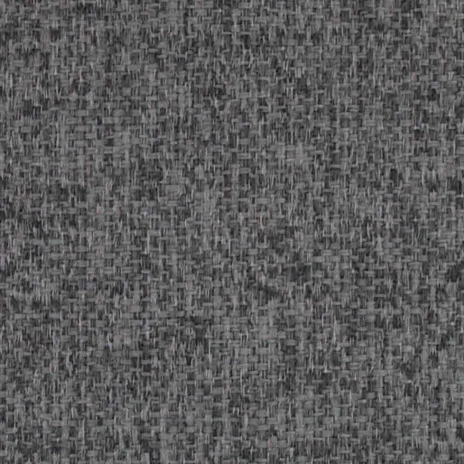 Fabric Double Bed with Box and Striped Headboard Made in Italy - Nives Viadurini