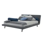 High Quality Modern Upholstered Double Bed Made in Italy – Yurgen Viadurini