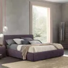 Modern double bed, without storage, Gaya New by Bolzan Viadurini