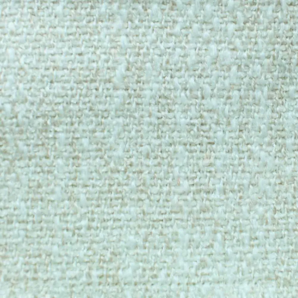 Round Design Double Bed Covered in Made in Italy Fabric - Rello Viadurini