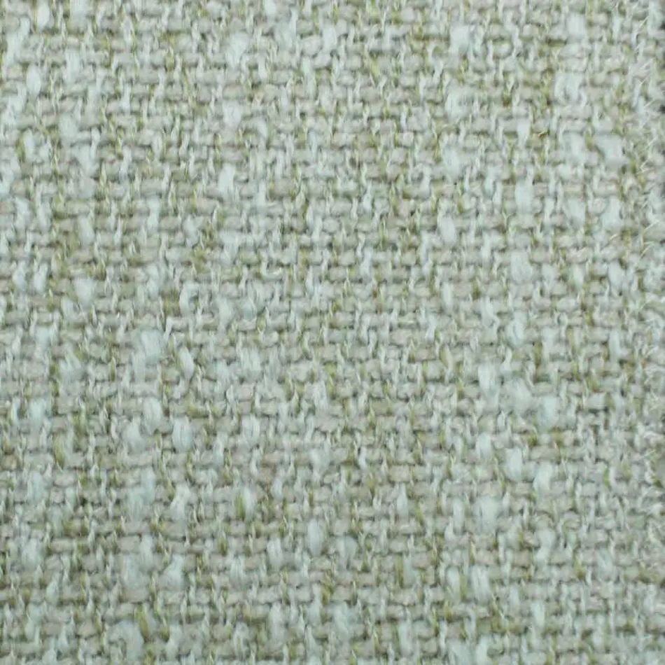 Round Design Double Bed Covered in Made in Italy Fabric - Rello Viadurini