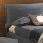 Double bed without box, contemporary design, Iorca by Bolzan Viadurini