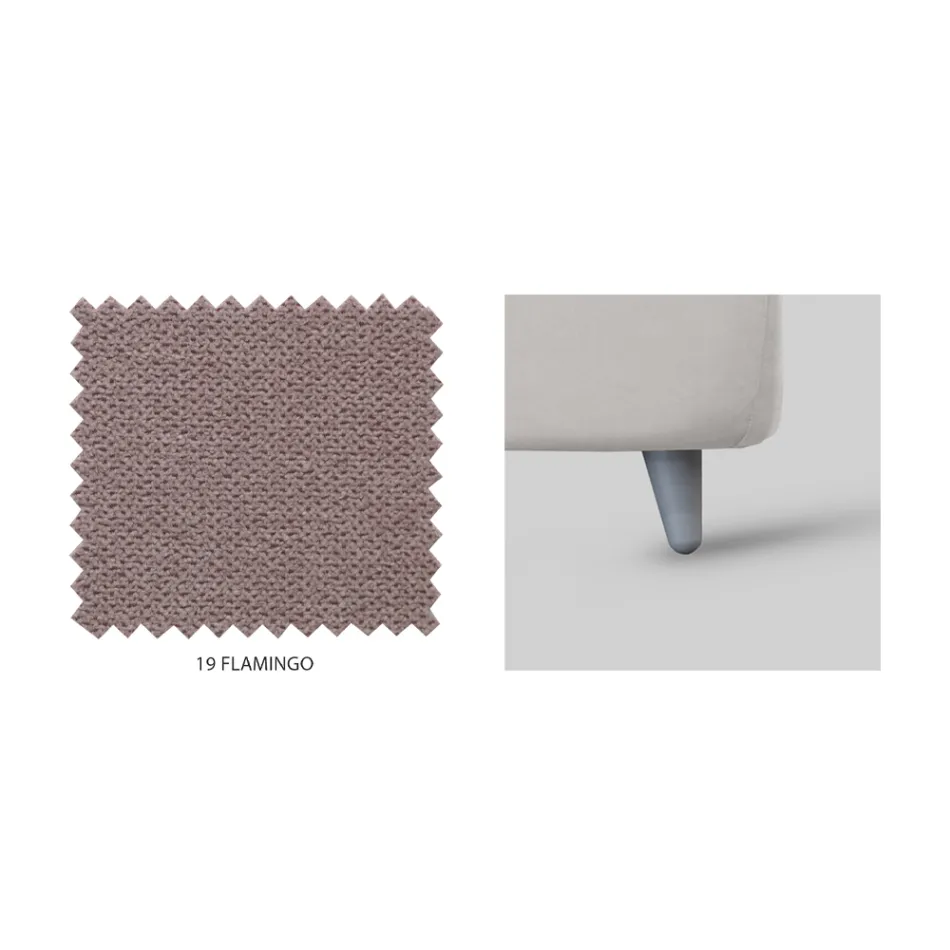 Single Bed with Optional Storage Made in Italy - Ciccio Viadurini