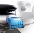 Wrought-iron single bed Efesto