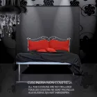 Single Bed in Wrought Iron Febo Viadurini