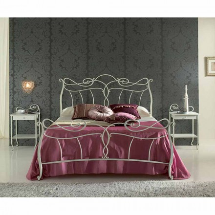Single Bed in Wrought Iron Venus Viadurini