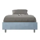 Queen-Sized Bed 120x200 cm Covered in Microfiber Made in Italy - Athlete Viadurini