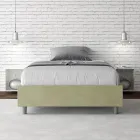 Queen-Sized Bed 140x200 cm Covered in Microfiber Made in Italy - Athlete Viadurini