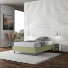Queen-Sized Bed 140x200 cm Covered in Microfiber Made in Italy - Athlete Viadurini